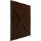 Ekena Millwork 19 5/8in. W x 19 5/8in. H Xander EnduraWall Decorative 3D Wall Panel Covers 2.67 Sq. Ft. WP20X20XAAMB - alternate 5